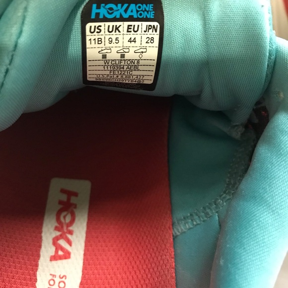 Hoka One Clifton 8 Womens Sz 11B - Picture 12 of 12